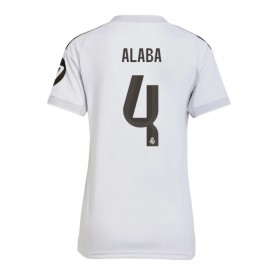 Real Madrid David Alaba #4 Hemmakläder Dam 2025-26 Kortärmad